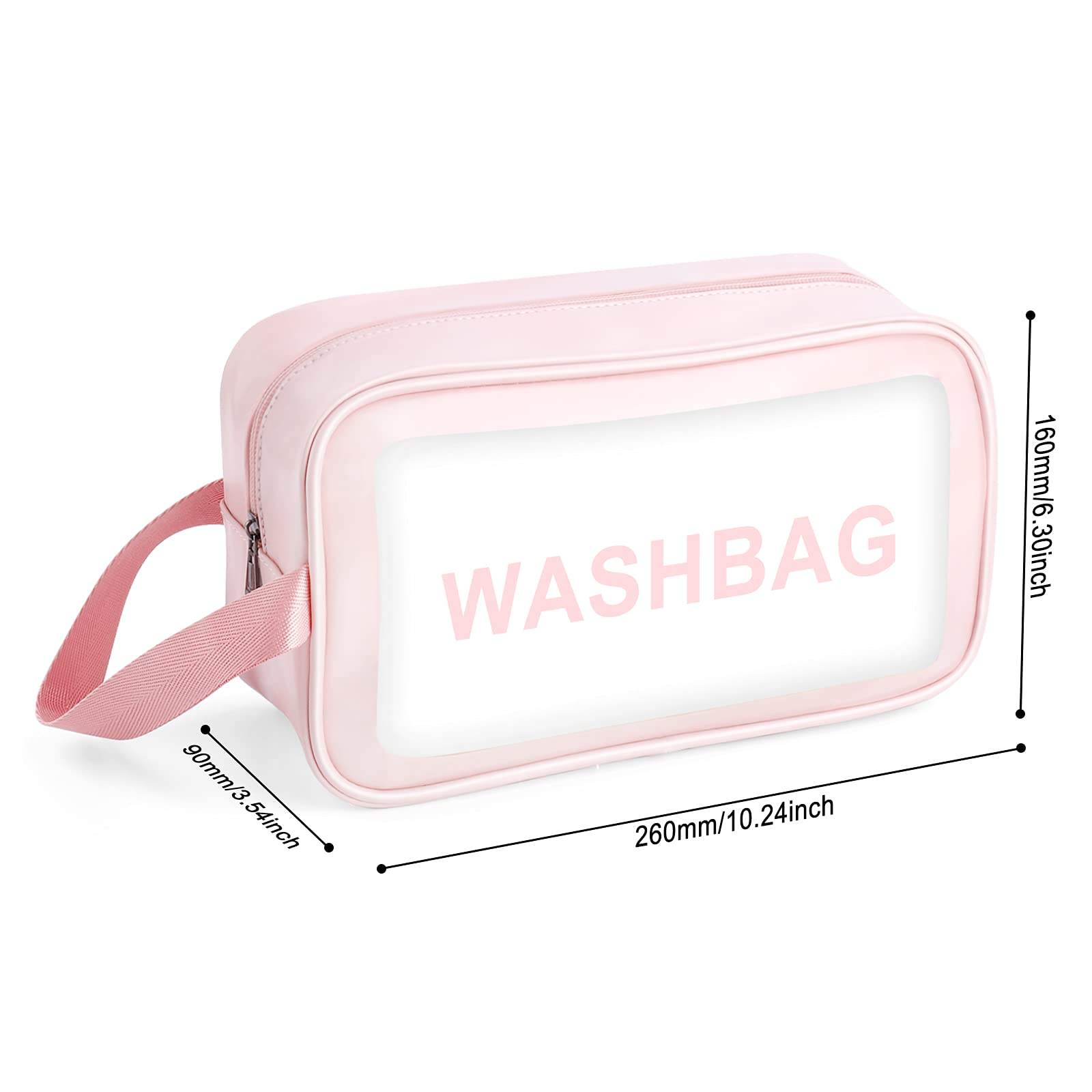 Clear Toiletry Bag PVC Wash Bag Product Details
