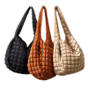 Quilted Crossbody Bag Women Customized Puffy Tote Bag with Logo