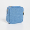 Travel Pattern Denim Beauty Bag Outdoor Foldable Cotton Cosmetic Makeup Bag