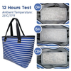 Fashionable 18L 30 Can Freezer Insulated Thermal Tote Cooler Storage Waterproof Shopping Cooler Grocery Bag for Women