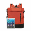 Outdoor Travel Studetnt Backpack Large Capacity Waterproof Roll Top Backpack Vintage Rucksack Bag