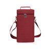 Outdoor wholesale waterproof 2 bottle sling red wine cooler tote bag insulated wine bottle cooler bags for picnic travel