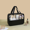 Fashion Waterproof Transparent Toiletry Pouch Luxury Cosmetic Makeup Bag Travel Wash Bag