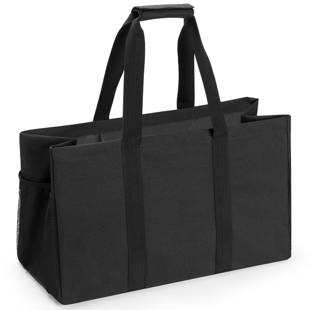 New arrival 2022 customized reusable shopping tote bag foldable polyester grocery bags with handle