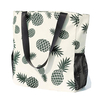 women waterproof polyester travel beach shopping shoulder tote bag with pocket