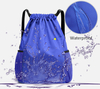 Custom Cheap Promotional Polyester Drawstring Bag Gym Sports Bags Waterproof Backpack Sublimation Backpack Drawstring Bag