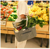Collapsible Insulated Picnic Cooler Basket Extra Large Waterproof Aluminium Foil Cooler Bag