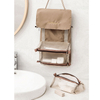 Custom Cosmetic Bags Nylon Folding Make Up Toiletry Travel Organizer Bag