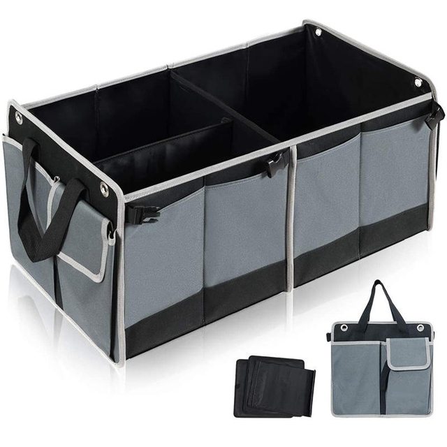 BSCI Manufacturers Wholesale Folding Multi-function Car Trunk Storage Box Car Storage Organizer