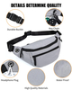 2022 Wholesale Unisex Durable Multifunctional Crossbody Fanny Packs Waist Bag with Adjustable Strap