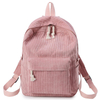 Corduroy Women\'s Backpack Bags Bookbags Casual School Book Bag for Kids Backpack Lovely Daypack Rucksack