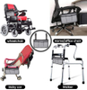 Multi-functional Armrest Accessories Wheelchair Pouch Bag Waterproof Organizer Medicine Ziplock Bag