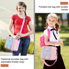 High Quality Waterproof Insulated Thermal Cute School Cooler Bag Kids Lunch Bag with Zipper Cartoon Lunch Bags