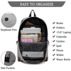 Travel School Casual Daypack Backpack for Men Women Classic Water-resistant Lightweight Backpack