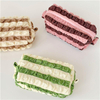 Girls Sweet Candy Color Sample Size Pouch for Cosmetic Pouch Cosmetic Storage Bag with Bubble Fold