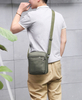 Custom Polyester Casual Square Sling Bags Phone Crossbody Shoulder Small Mini Messenger Bag Men