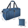 Foldable travel duffel bag folding gym bag football golf sports bag shoe compartment