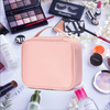 Portable Custom Logo Girls Makeup Organizer Women Toiletry Bathroom Make Up Kits Storage Bag Cosmetic Travel Case