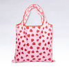 Wholesale Promotion Portable Foldable Reusable Shopping Bag With Pouch Vegetable Grocery Tote Shopping Bag
