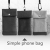 New Arrival Eco Friendly Sustainable Mobile Phone Bag and Case Shoulder Bag Small Shoulder Bag