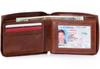 New pure leather wallet for men vintage men\'s credit card holder wallet wholesale