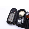Custom Professional Black Cosmetic Makeup Brush Organizer Bag for Travel