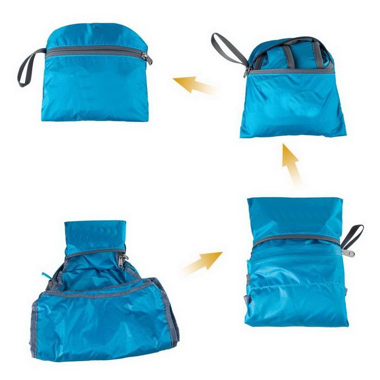 Waterproof foldable school bag ultra lightweight packable backpack