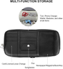 PU Leather Car Trunk SUV Sun Visor Accessories Organizer Pouch Case Bag For Card Lisence, Documents, Glasses