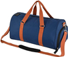 Unisex Women Men Blue Travel Hiking Sports Weekend Overnight Tote Duffle Bag Weekender Bags With Shoes Compartment