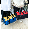 Garment Custom Gym Duffle Bag Sports Boys Weekender Duffle Bag Promotional Overnight Bags with Logo for Men Women