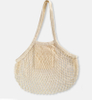 Reusable Organic Cotton Tote Mesh Shopping Bag Mesh Laundry Bag Vegetable Net Bag