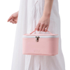 Waterproof PU Makeup Organizer Bag with Zipper Portable Beauty Toiletry Bags for Women Girl