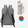 Men Business Slim Smart Backpack Laptop Bag With Charger Anti Theft School Daypack Back Pack Bag