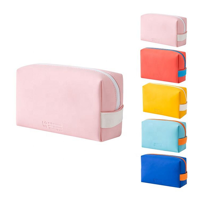 Makeup Train Case Cosmetic Organizer for Makeup Brushes Toiletry Bag