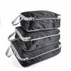3 Sets Travel Compression Packing Cubes Waterproof Expandable Packing Organizer For Luggage