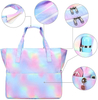 Large Tote Bags For Women Waterproof Dry Wet Separation Beach Bag For Travel Gym Sport Yoga