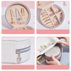 Outdoor Travel Carryon Jewelry Ring Earring Organizer Ladies Fashion Jewellery Gift Packing Box