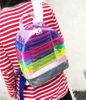 Holographic Luminous Backpacks Reflective Bag Rucksack