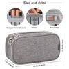 Double Layer Cosmetic Bag Makeup Zipper Pouches Cases Travel Essentials Men Makeup Organizer Bag With Carry