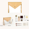 Wholesale Cheap Promotional PU PVC Clear Makeup Envelope Bag Cosmetic Gift Pouch