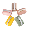 Waterproof PU Makeup Storage Purse Zipper PU Toiletry Bag Handled Cosmetic Bag with Zipper