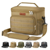 Office Work School Picnic Gym Freezable Soft Sided Cooler Tote Bag Leakproof Camo Cooler Bag with Webbing for Men