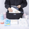 Customized Printing Non-slip Stroller Organizer Bag Baby Pram Caddy Storage Hanging Bag