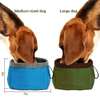 Lightweight Portable Dog Food Storage Container Bag Set Waterproof Leakproof Dog Food Water Travel Bowls