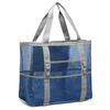 Multipurpose Tote Storage 9 Pockets Extra Large Clear Mesh Tropical Beach Bag Lady Tote Bag
