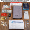 Valante Premium Family Travel Document Organizer Capacious RFID Passport Holder Wallet