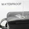 3 Compartments Men Toiletries Bag Custom Unisex Travel Organizer Waterproof Shaving Dopp Kit Toiletry Bag with Clear PVC Bag
