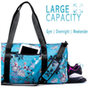 Woman Gym Duffel Dance Yoga Travel Weekend Overnight Fabric Tote Bags Sport Duffle Bag with Custom Printing