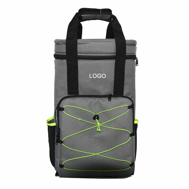 Portable custom logo leak proof multifunctional high quality insulated wine bottle beer cooler tote bags backpack