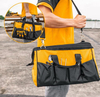 China Supplier Multifunction Wholesale Custom Portable Tool Bag For Plumbers with Wider Mouth And Inside Pockets